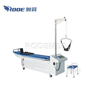 Cama de tracción Cervical y Lumbar eléctrica, DA-100B 3D, ocho modos de tracción, con pantalla Digital/LCD/táctil - Product Image 1