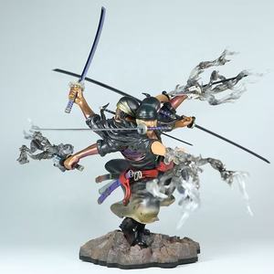 26cm Roronoa <span class=keywords><strong>Zoro</strong></span> Anime Figure Gk <span class=keywords><strong>Wano</strong></span> Pays Neuf Couteaux Flow Shura <span class=keywords><strong>Zoro</strong></span> Figurines - Product Image 4