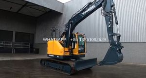 Used Excavators Hyundai Hx145 with High Quality and Low Price Mini Excavator <b>Micro</b> Excavator on Hot Sale in Shanghai - Product Image 3