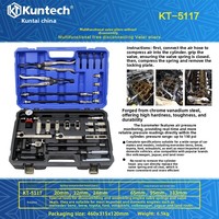 Outil de démontage de culasse Kuntai KT-5117 sans joint de soupape pour véhicules Mercedes-Benz, BMW, Volkswagen, Audi, fabriqué en Chine continentale