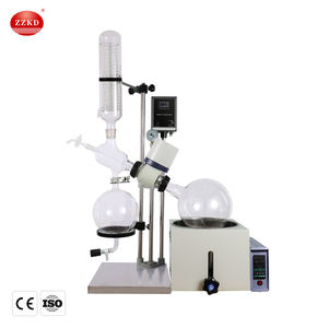 Évaporateur rotatif de laboratoire ZZKD 5L avec levage manuel 0-120 tr/min, 0-180 degrés Celsius - Product Image 4