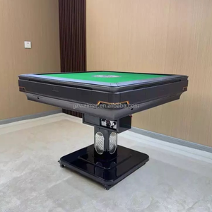 Mahjong Machine Fully Automatic <b>Table</b> Dual Four Mute Roller Folding Home KPES-4839138901804324 Automatic Mahjong <b>Table</b> <b>With</b> Whee - Product Image 1