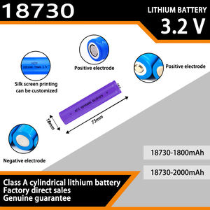 18730 батарея lifepo4 класса 2000 мАч батарея для электромобиля 5C 3,2 В 18730 аккумуляторная батарея - Product Image 3