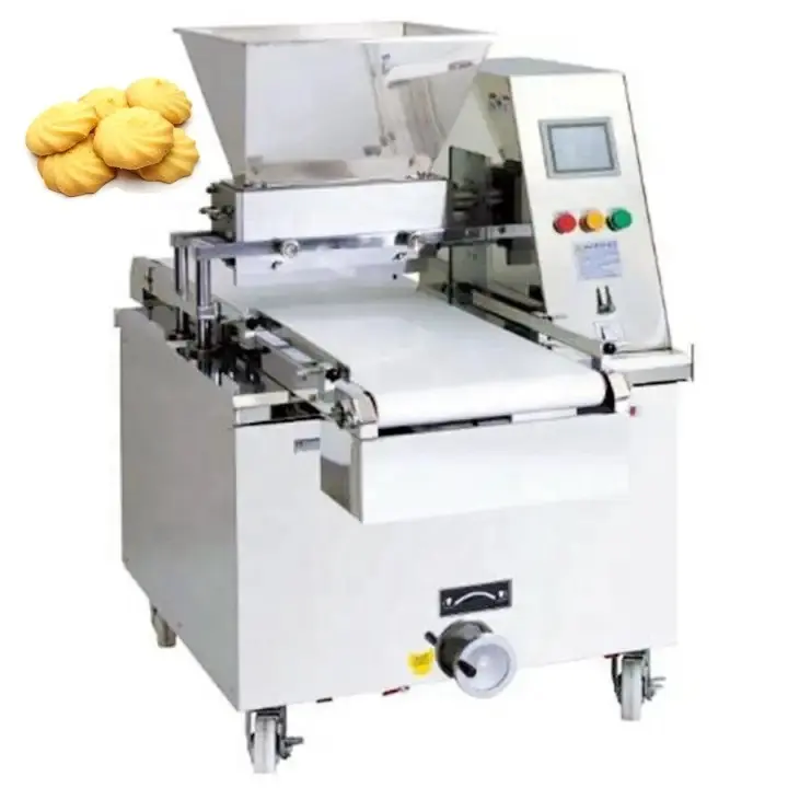 Automatic multifunctional Nozzle cookies depositor Mini cookie dropping machine