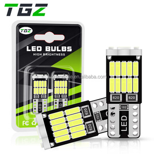 TGZ Factory Direct 26SMD T10 LED marqueur latéral <span class=keywords><strong>W5W</strong></span> 168 194 DRL <span class=keywords><strong>Position</strong></span> lampe largeur indicateur dôme lecture plaque d'immatriculation lumière - Product Image 2