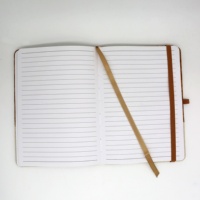 Cork PU Cover Notebook Kunden spezifische Class mate School Quer linie Papier Notizbuch B6 Umwelt freundliche Holz Leder Promotion Edith