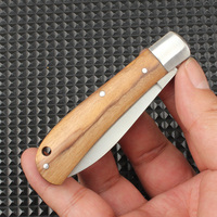 Fabrieksgroothandel 5cr13 staal fruitmes kamperen outdoor survival survival zakmes draagbaar opvouwbaar mes schaduw houten handvat