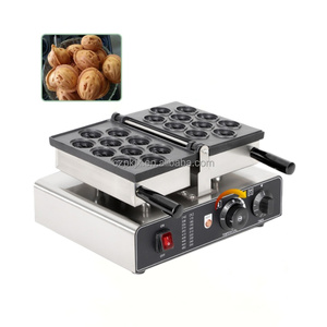 Electric Walnut <strong>Cake</strong> <strong>Maker</strong> Machinery 20 Pcs Capacity Nut Waffle <strong>Maker</strong> Machines Non Stick Double Side Heating Walnut Bread <strong>Maker</strong> - Product Image 3