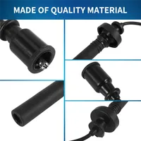 Set Kabel Pengapian Busi OE MD365102, Silikon Tahan Suhu Tinggi untuk Mitsubishi Lancer Colt Grandis 1992-2017