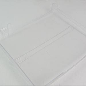 Housse anti-poussière marron transparente pour tourne-disque, 295x255x45mm, matériau PP, accessoire audio anti-poussière - Product Image 2