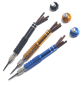 Taşınabilir Mini paslanmaz çelik onarım aletleri seti siyah renk oluklu çapraz tornavida gözlük kol saatçiler için aracı - Product Image 5