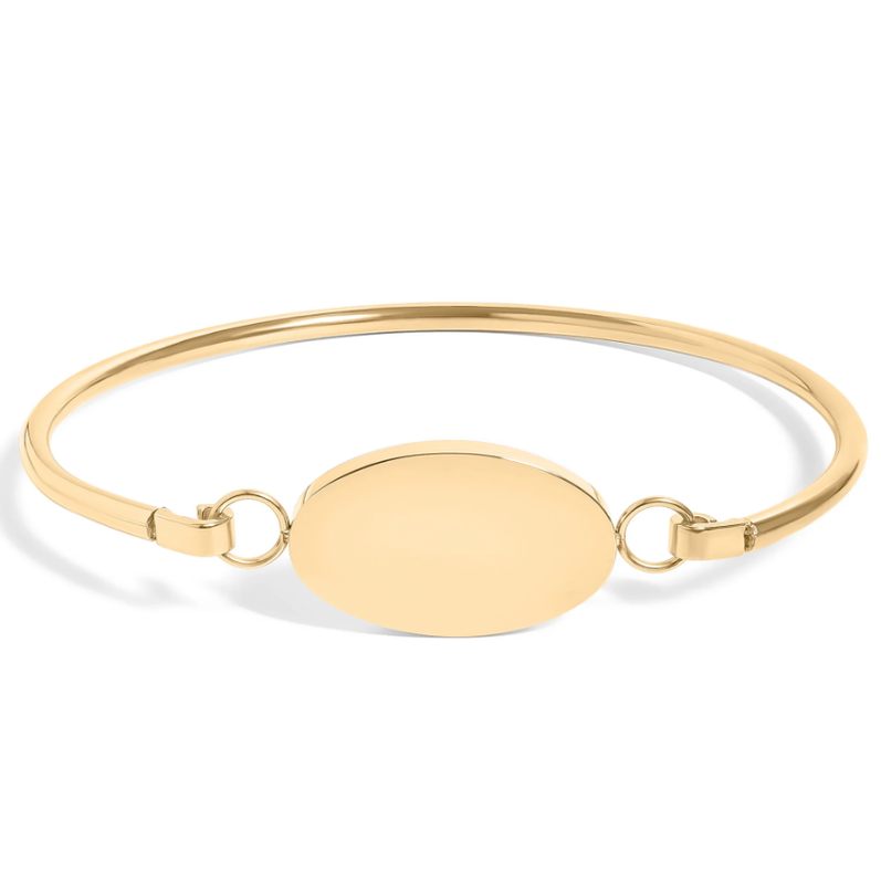 Inspire Jewelry High End Engraved Oval