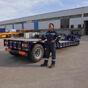 Semirremolque de Plataforma Plana de 2 Ejes y 20 Toneladas, Marca Chengda FUWA BPW, Nuevo - Product Image 1