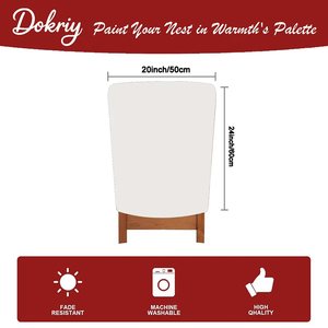 6 pezzi fodere per sedia da pranzo in stile agriturismo invernale <span class=keywords><strong>natale</strong></span> copertura per sedia in grigio bianco con Tree Truck renna antiscivolo - Product Image 5