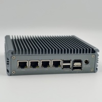4Nic Mini Firewall PC J6412 N100 J4125 4 * I226 2.5G LANs Serveur domestique portable avec OPNsense Mini Linux VPN Router