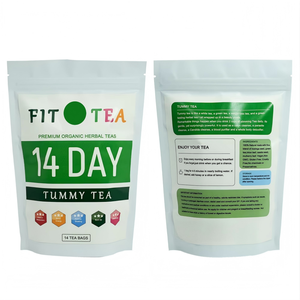 Thé aux roses OEM, détoxifiant 14 jours, thé aux herbes biologiques pour perdre du poids, sachets de thé avec graines de Moringa, Cassia et Mûre - 28 sachets/boîte - Product Image 2