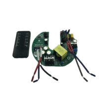 Carte de commande de ventilateur Huishine BLDC Carte de circuit imprimé de moteur électrique à courant continu sans balais (PCBA) avec matériau de base FR-4