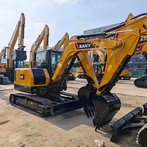 Prix d'usine Neuf SANY SY60C Mini-excavatrice sur chenilles de 6 tonnes SANY SY55 SY70 SY75 SY95 Excavatrice Matériel de construction - Product Image 4