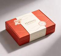 Boîte cadeau rigide à clapet personnalisée avec estampage à chaud de luxe, logo personnalisé, insert en velours pour emballage de bijoux, cosmétiques et parfums