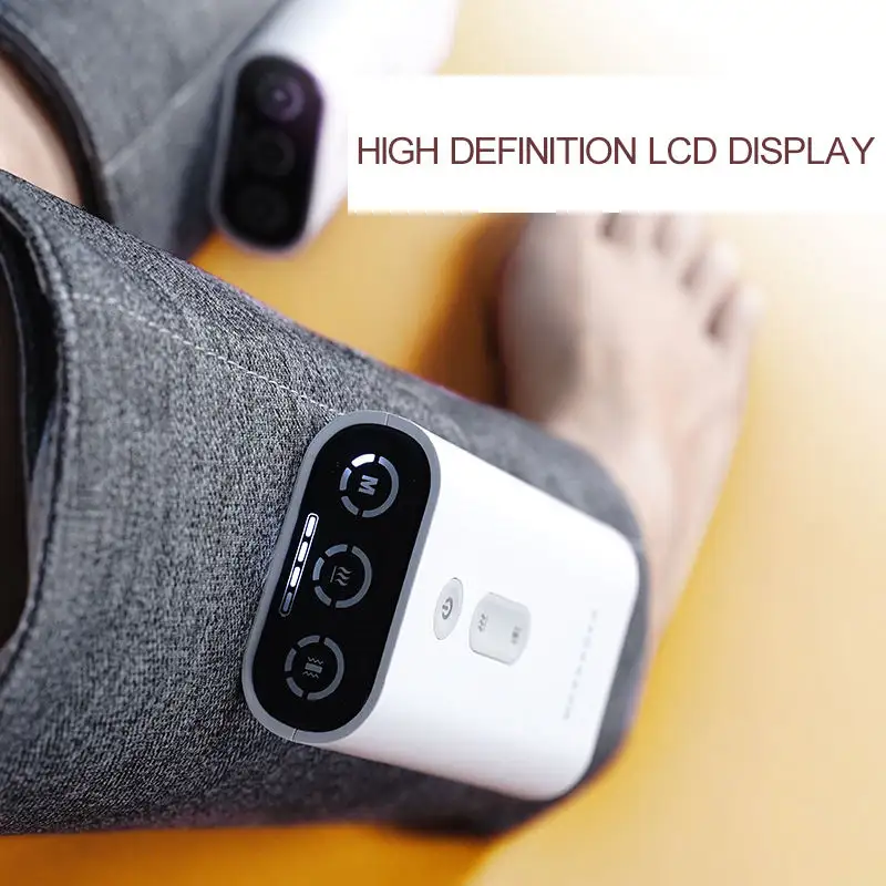 Nouveaux produits masseur portable pour les pieds et les jambes masseur de compression chauffage sans fil masseur de pieds à compression d'air