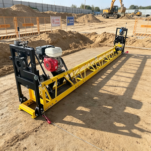 <span class=keywords><strong>Macchina</strong></span> Vibrante per Massetti in Calcestruzzo 4-5m con Tubo da 165mm e Due Rulli per Costruzione Stradale e Pavimentazione, Lunghezza Massima 6.5m - Product Image 1