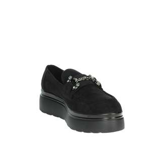 Cinzia <b>Soft</b> Women's Moccasin CI2018S Black Platform Loafer - Product Image 4
