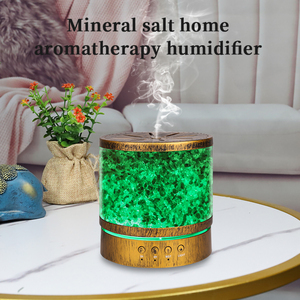 Máy Khuếch Tán Tinh Dầu Siêu Âm Chạy Điện Máy Khuếch Tán Hương Thơm Đèn Đá Muối Himalaya Tinh Dầu Sống Trẻ Trung - Product Image 2