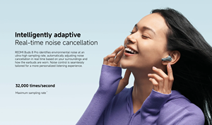 Nuevo <span class=keywords><strong>Redmi</strong></span> <span class=keywords><strong>Buds</strong></span> 8 <span class=keywords><strong>Pro</strong></span>, Audífonos Inalámbricos Inteligentes con Cancelación de Ruido Activa (ANC), Triple Micrófono, Reducción Profunda de Ruido, Audífonos Intrauditivos Verdaderos Inalámbricos TWS - Product Image 5