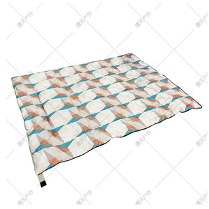 Sac de couchage portable pour le camping en plein air, fin, d'été, à motifs géométriques, respirant, pour adultes - Product Image 4