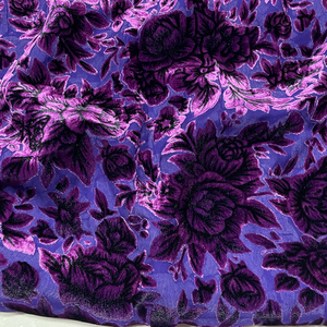 Garniture de finition en velours véritable, tissu velours véritable Lurex, tissu velours véritable coloré, tissu velours véritable coloré - Product Image 4