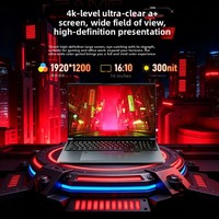 Nouvel ordinateur portable de jeu haute performance 16 pouces 2026 avec processeur Core i7 3,6 GHz, carte réseau sans fil et carte graphique dédiée GTX 1060, résolution 1920x1200