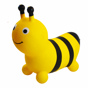 Jouet gonflable en forme d'<span class=keywords><strong>abeille</strong></span> jaune pour enfants, jeu amusant et actif, exercice en intérieur ou en extérieur pour les tout-petits et les enfants - Product Image 4