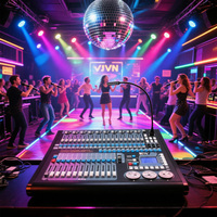 Console de contrôle d'éclairage DMX professionnelle King Kong 1024, 1024 canaux, bibliothèque Pearl R20, sauvegarde sur clé USB pour DJ, discothèque, club