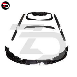 Kit de cuerpo de fibra de carbono con diseño 3D para BMW, 5 series, F90, M5, con alerón delantero y trasero, 2018 a 2020 - Product Image 6