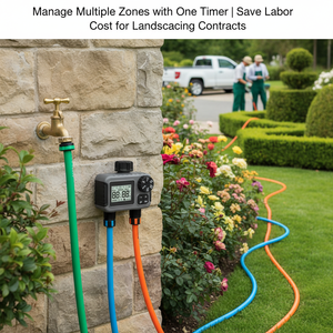 Programmateur d'<span class=keywords><strong>arrosage</strong></span> multi-zones de qualité commerciale, contrôleur d'irrigation robuste pour les entrepreneurs en aménagement paysager - Product Image 2