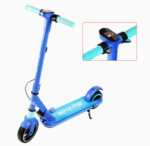 Trottinette Électrique Pliable pour Enfants 6,5 Pouces 24V <span class=keywords><strong>2</strong></span>,5Ah 130W Vitesse Maximale 14km/h Autonomie 5-8km Frein Électronique et à Pédale - Product Image 3