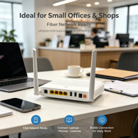 Xinsuhang - Router WiFi AC1200 GPON ONT HG6145D2 Personalizado OEM ODM, Módem 4GE 2USB SC UPC para Uso FTTH/FTTR, Logotipo Personalizado