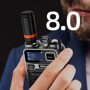 Binqi BQ-K28EU ngoài trời cầm tay mini Walkie Talkie <span class=keywords><strong>4</strong></span> gam PoC cho đài phát thanh không dây đầy đủ Mạng intercom 5000km phạm vi cuộc gọi cho công cộng - Product Image 3