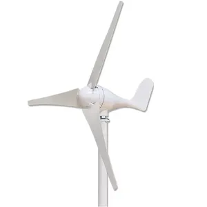 Vendita calda lampione eolico 1000 watt 24v generatore eolico in nylon pale ventole vento listino prezzi