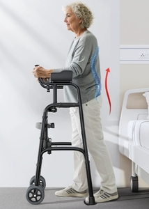 Andador Ligero YueNai Clase I con Soporte para Brazos y Ruedas para Rehabilitación, Asistencia a la Movilidad y Soporte Técnico en Línea - Product Image 5