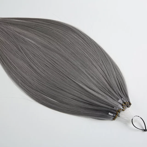 Jasmine Beauty Wholesale Best Quality Straight <b>Micro</b> Loop Hair <b>Extensions</b> Virgin Human Hair Factory Microlink Hair <b>Extensions</b> - Product Image 1