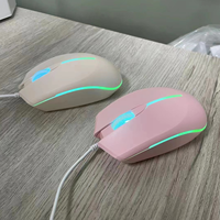 Ratón para Juegos con Cable USB M10 Personalizado, con Retroiluminación LED RGB, Diseño Ergonómico, Sensor Óptico Impermeable para PC/Laptop