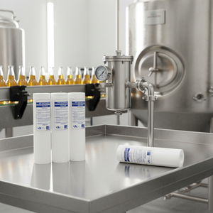 Grande cartouche filtrante en PP soufflé à chaud pour la filtration des impuretés dans <span class=keywords><strong>les</strong></span> systèmes <span class=keywords><strong>d</strong></span>'eau des usines agroalimentaires - Product Image 3