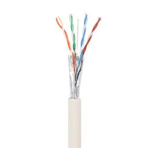 OEM רשת Cat5e UTP 4pr LAN כבל 4p 24AWG 0.5mm CCA Cat 5e 4 זוגות 1000ft 305m מחיר כבל אתרנט