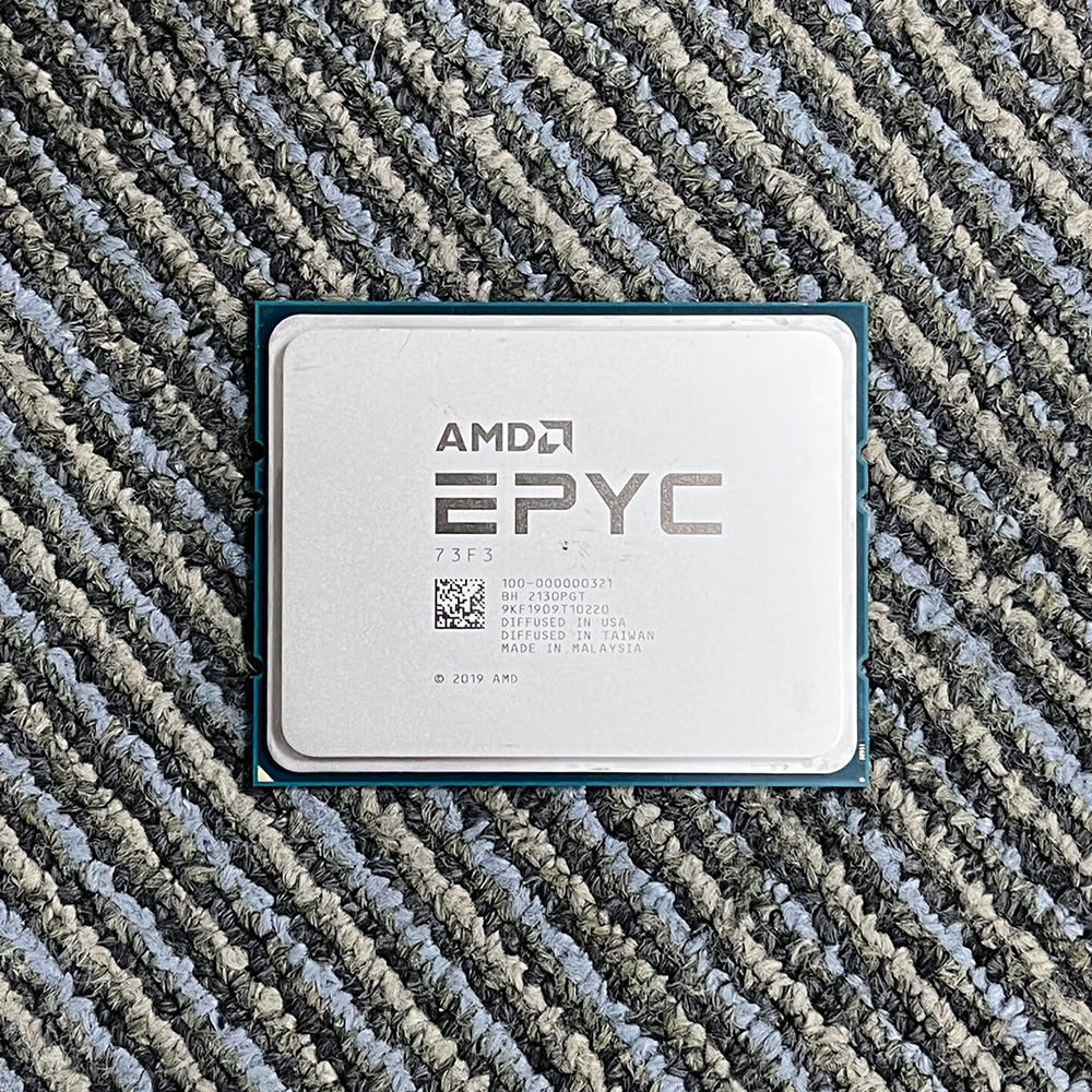 Used 73F3 <strong>CPU</strong> <strong>Processor</strong> 240W 256MB Cache 16 Core 3.50GHz 32 Thread SP3 DDR4 Suitable for Servers, Data Centers, Workstations