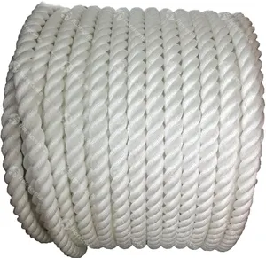 size and length assorted hightenacity 30 mm 10 inch 3 strands twisted braided mooring marine sailing pp danline rope