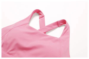 Taglie forti donna donna pelle Nude canotta antiurto da ginnastica ad asciugatura rapida reggiseno da Yoga tuta da Jogger <span class=keywords><strong>abbigliamento</strong></span> <span class=keywords><strong>sportivo</strong></span> tipo di prodotto - Product Image 4