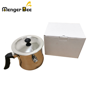 Machine à fondre la cire d'abeille Menger Bee HM-12 en acier inoxydable, double chaudière, certifiée ISO/CE, garantie 1 an, usage agricole - Product Image 3