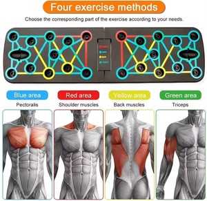 Precio al por mayor Power Rack Cheap Premium Push Up Stand Board Multifunción push-up Bar Board <span class=keywords><strong>abdominales</strong></span> Stands Set - Product Image 5