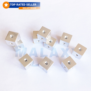 Malaxy sửa chữa Acrylic Hộp ba mặt Nut cố định khối vuông góc khóa Nut M3 sáu mặt chủ đề tấm khối khối vuông NUT - Product Image 1